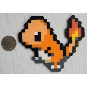 Charmander Menu Icon Pokemon Perler Bead Pixel Art